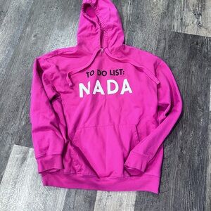 Wound Up Pink Hoodie Sweater